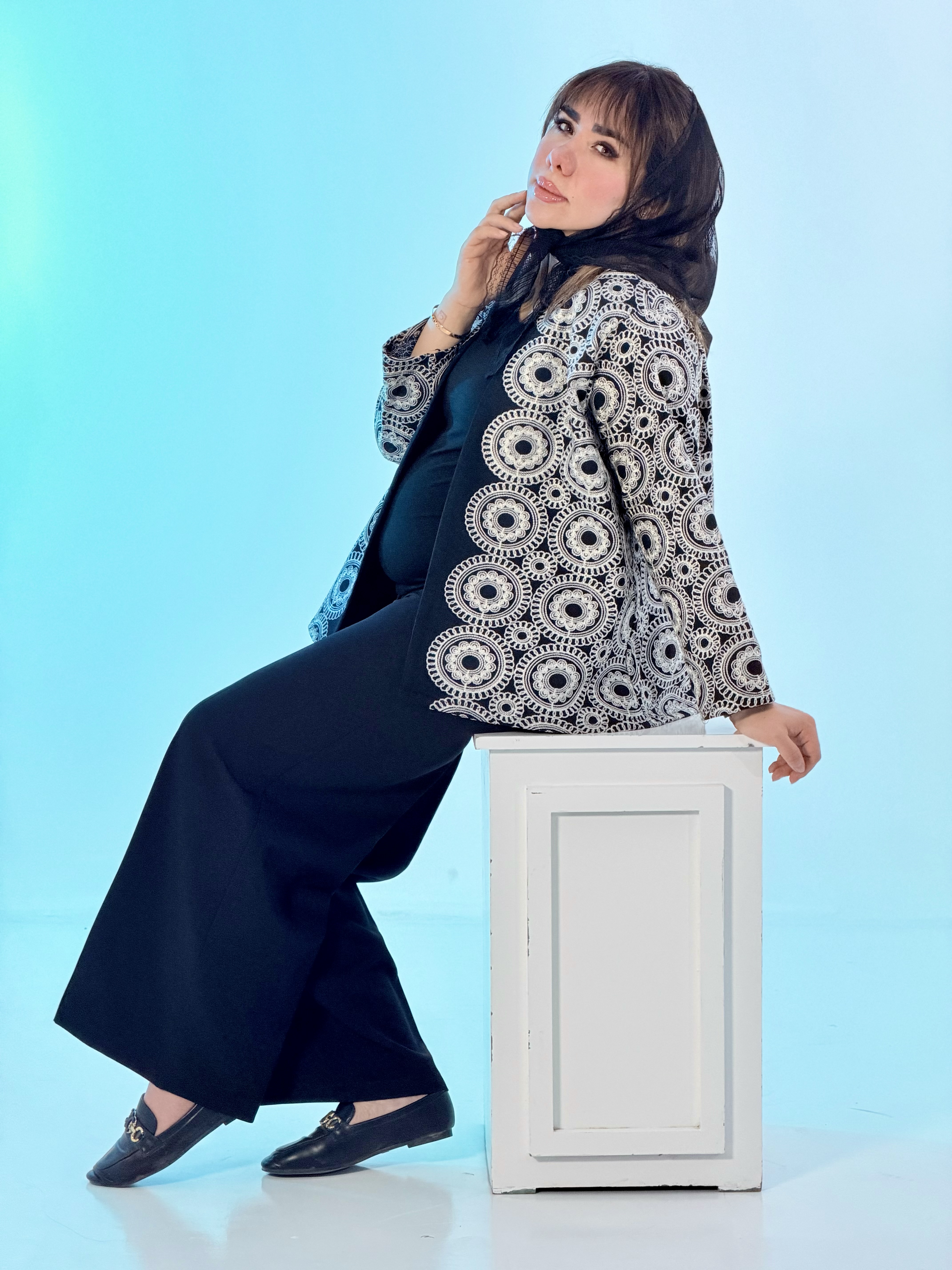 کت سوزن دوزی زنانه
